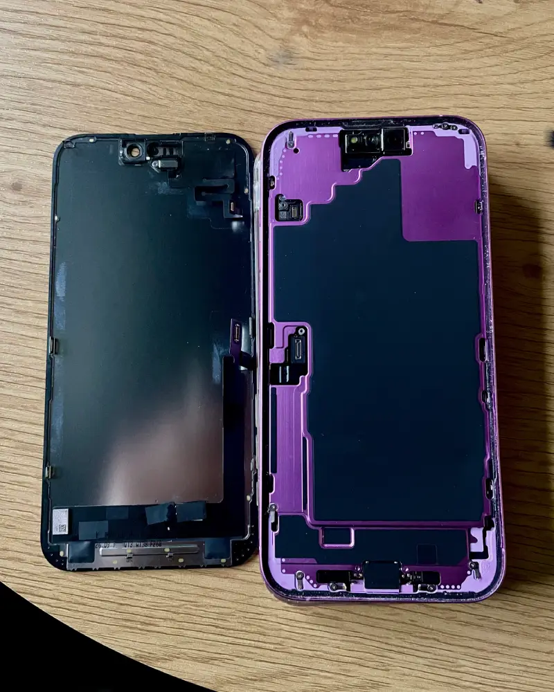 iPhone 16 Plus skidanje starog ekrana